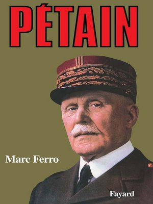 cover image of Pétain